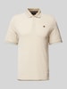 Jack & Jones Premium Regular Fit Poloshirt mit Logo-Stitching Modell 'BLUWIN' Beige