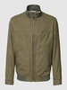 bugatti Jack met labeldetails Olijfgroen