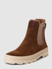 Gant Chelsea boots met labeldetails, model 'Frenny' Beige