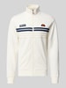 Ellesse Sweatjack met labelpatch, model 'VICENZA TRACK' Offwhite