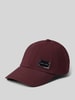 Emporio Armani Basecap mit Label-Applikation Bordeaux