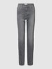 Angels Skinny fit jeans in 5-pocketmodel, model 'SKINNY' Donkergrijs