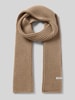 Marc O'Polo Szal z mieszanka bawełny Camel