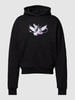 Mister Tee Oversized hoodie met motiefprint, model 'VIVE LE LIBERTÉ' Zwart