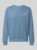 Jack & Jones Sweatshirt mit Label-Print Jeansblau