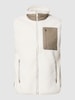 SAVE THE DUCK Gilet met labelpatch, model 'ISMAEL' Offwhite