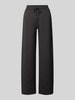 GUESS Activewear Wide Fit Sweatpants mit Allover-Logo-Print Modell 'Calista' Black