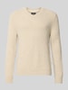 Marc O'Polo Regular Fit Strickpullover aus Woll-Mix Offwhite