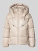 s.Oliver RED LABEL Boxy Fit Steppjacke mit Kapuze Beige