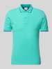 Sundek Poloshirt met korte knoopsluiting, model 'Brice' Mintgroen