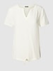 Montego Blusenshirt mit V-Ausschnitt Offwhite