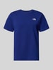 The North Face Regular fit t-shirt met ronde hals model 'EVOLUTION' Blauw