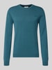 s.Oliver RED LABEL Regular Fit Pullover aus reiner Baumwolle Dunkelblau