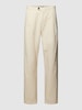 Tommy Hilfiger Chinosy w jednolitym kolorze model ‘GREENWICH’ Złamany biały