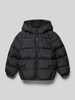 Tommy Hilfiger Teens Steppjacke mit Logo-Stitching Modell 'ESSENTIAL' Black