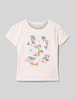 Blue Seven T-Shirt mit Motiv-Print Rosa