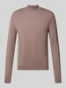 HUGO Regular Fit Pullover aus Viskose-Mix Modell 'San Marc-CV' Hellrot