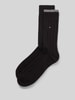 Tommy Hilfiger Strümpfe aus Baumwoll-Mix im 2er-Pack Anthrazit