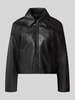 MANGO Jacke in Leder-Optik Modell 'SABINA' Black