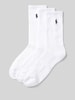 Polo Ralph Lauren Socken mit Logo-Stitching im 3er-Pack Weiss