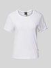 G-Star Raw T-Shirt mit Label-Stitching Weiss