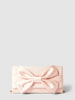 Liu Jo White Clutch mit Schleifen-Detail Altrosa