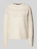 Vero Moda Norweger Pullover Modell 'SIMONE' Beige