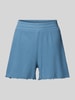 Jake*s Casual Spodnie od piżamy o kroju regular fit z fakturowanym wzorem Błękitny