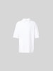 Marni Relaxed Fit Poloshirt aus Baumwolle Weiss