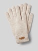 Barts Handschuhe mit Label-Patch Modell 'Witzia' Offwhite