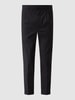 Seidensticker Studio Chino met regular fit en stretch  Donkerblauw