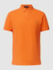 Polo Ralph Lauren Poloshirt mit Label-Stitching Orange