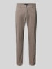 Christian Berg Men Stoffhose mit 5-Pocket-Design Silber