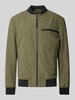 Strellson Jacke mit Stehkragen Modell 'Clearwater Flex' Khaki