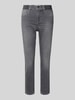 Angels Slim fit 7/8-jeans met elastische band, model 'ORNELLA SPORTY' Lichtgrijs