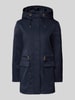 Only Shaped Fit Parka mit Kordelzug Modell 'LOUISE' Marine