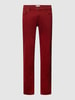 Brax Straight Fit Chino mit Label-Detail Modell 'Cadiz' Rot