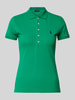 Polo Ralph Lauren Poloshirt mit Label-Stitching Modell 'JULIE' Gruen