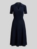 Lauren Ralph Lauren Freizeitkleid aus Viskose-Mix Marine