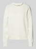 MSCH Copenhagen Oversized Sweatshirt mit gerippten Abschlüssen Modell 'Ima' Offwhite