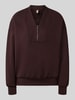 Soyaconcept Relaxed Fit Sweatshirt aus Modal-Mix Modell 'BANU' Schoko