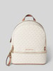 MICHAEL Michael Kors Rucksack mit Label-Applikation Modell 'RHEA ZIP' Offwhite