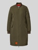Original Bombers Parka met opstaande kraag en tweewegsritssluiting Kaki
