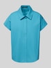 Luisa Cerano Relaxed Fit Bluse mit Kappärmeln Tuerkis