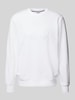 Tommy Hilfiger Regular Fit Sweatshirt aus reiner Baumwolle Weiss