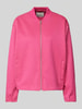 ICHI Sweatjacke mit Stehkragen Modell 'KATE NEO' Pink