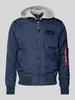 Alpha Industries Jacke mit Label-Patch Dunkelblau