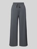 Soyaconcept Wide Leg Sweatpants mit Tunnelzug Graphit