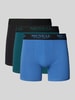 MCNEAL Trunks mit Label-Bund im 3er-Pack Blau