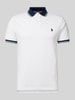 Polo Ralph Lauren Poloshirt mit Label-Stitching Weiss